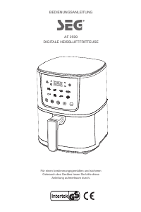 Bedienungsanleitung SEG AF 2599 Fritteuse