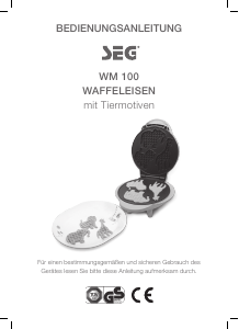 Manual SEG WM 100 Waffle Maker