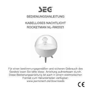 Bedienungsanleitung SEG NL-RM2021 Nachtlicht
