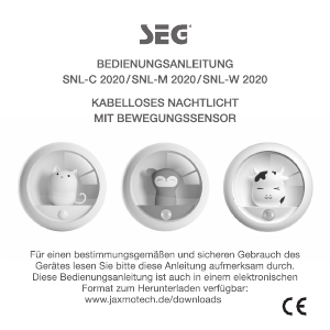 Bedienungsanleitung SEG SNL-M 2020 Nachtlicht