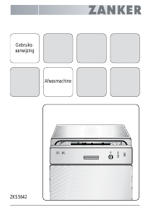 Handleiding Zanker ZKS 5642 Wasmachine