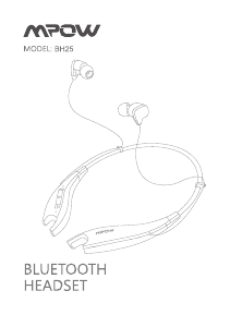 Manual MPOW BH025B Headphone