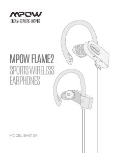 Manual MPOW BH313A Flame2 Headphone