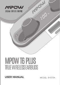 Mode d’emploi MPOW BH333C T6+ Casque