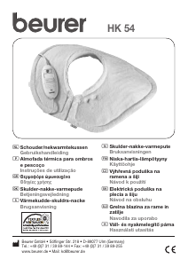 Manual Beurer HK 54 Almofada de aquecimento