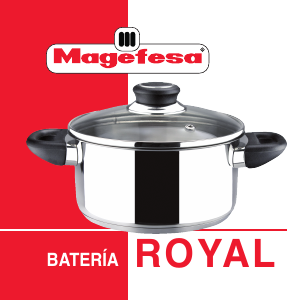 Manual de uso Magefesa Royal Sartén