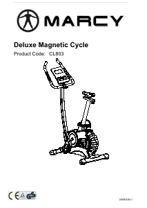 Manual Marcy CL803 Exercise Bike