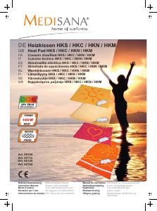 Manual Medisana HKM Heating Pad