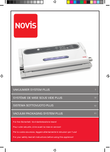 Manuale Novis A7983 Plus Macchina per sottovuoto