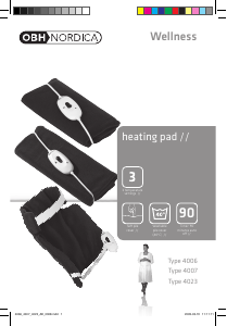 Manual OBH Nordica 4007 Heating Pad