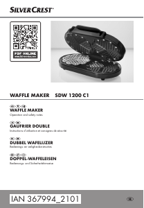 Manual SilverCrest IAN 367994 Waffle Maker