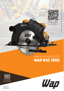 Manual WAP ESC 1500 Serra circular