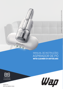 Manual WAP Mite Cleaner UV Aspirador de mão