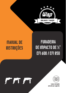 Manual WAP EFI 600K Berbequim de percussão