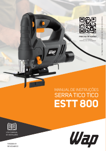 Manual WAP ESTT 800 Serra de recortes
