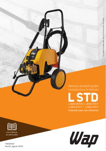 Manual WAP L-STD 2400 Máquina de limpeza a alta pressão