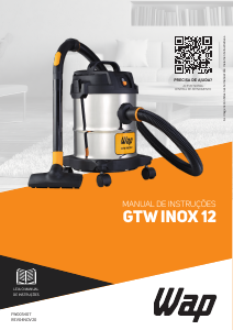 Manual WAP GTW Inox 12 Aspirador