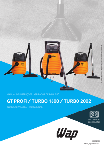 Manual WAP Turbo 1600 Aspirador