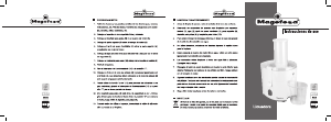 Manual de uso Magefesa MGF-3570 Tonico Licuadora