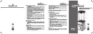 Manual de uso Magefesa MGF-4245 Axis Batidora