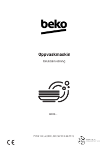 Bruksanvisning BEKO BDIS261C Oppvaskmaskin