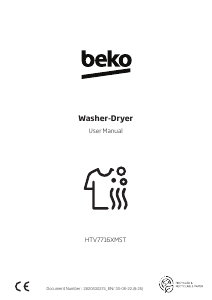 Manual BEKO HTV7716XMST Washer-Dryer