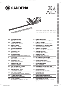 Bruksanvisning Gardena ComfortCut 50 Hekksaks