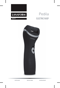 Manual Lanaform LA131505 Pedila Callus remover