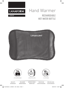 Manual de uso Lanaform LA180201 Almohadilla térmica