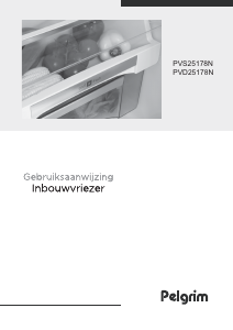 Manual Pelgrim PVD25178N Freezer