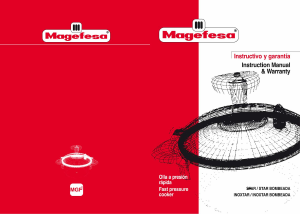 Manual de uso Magefesa Inoxtar Olla a presión