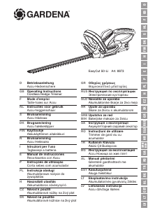 Handleiding Gardena EasyCut 50 Li Heggenschaar