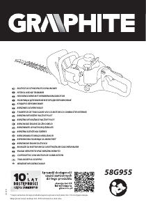 Manual Graphite 58G955 Trimmer de gard viu