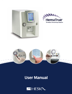 Manual Heska HemaTrue Hematology System