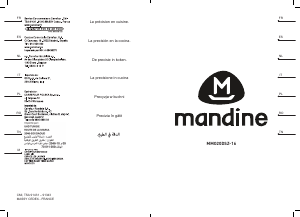 Instrukcja Mandine MMO20DSZ-16 Kuchenka mikrofalowa