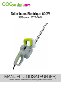 Mode d’emploi OOGarden 0377-0004 Taille-haies