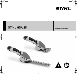 Kullanım kılavuzu Stihl HSA 25 Çalı makası