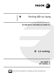 Hướng dẫn sử dụng Fagor 8H-185BSm-A Lò nướng