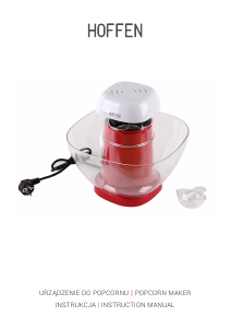 Instrukcja Hoffen PM-8273-18 Maszyna do popcornu