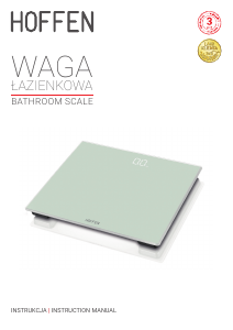 Handleiding Hoffen BS-2068-B Weegschaal