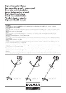 Manuál Dolmar MS-4300.4U Strunová sekačka