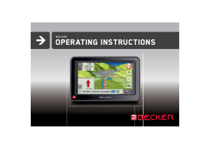 Bedienungsanleitung Becker Active 43 Traffic Navigation