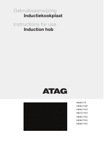 Handleiding ATAG HI07471EV Kookplaat