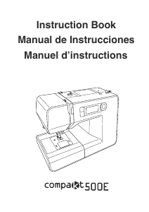 Handleiding Alfa Compakt 500E Plus Naaimachine