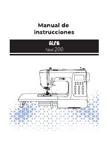 Manual de uso Alfa Next 200 Máquina de coser