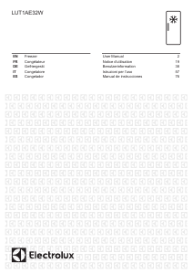 Manuale Electrolux LUT1AE32W Congelatore