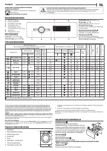 Handleiding Whirlpool FFS 7458 W EE Wasmachine