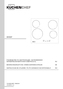 Manual Küchenchef KHC610 Plită