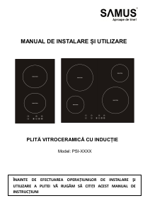 Manual Samus PSI-64BG7 Plită