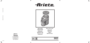 Bedienungsanleitung Ariete 3023 Kaffeemühle